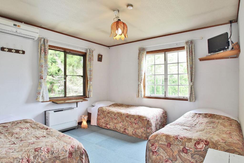 白馬村 ペンション ちゃうちゃう Bed & Breakfast 部屋 写真