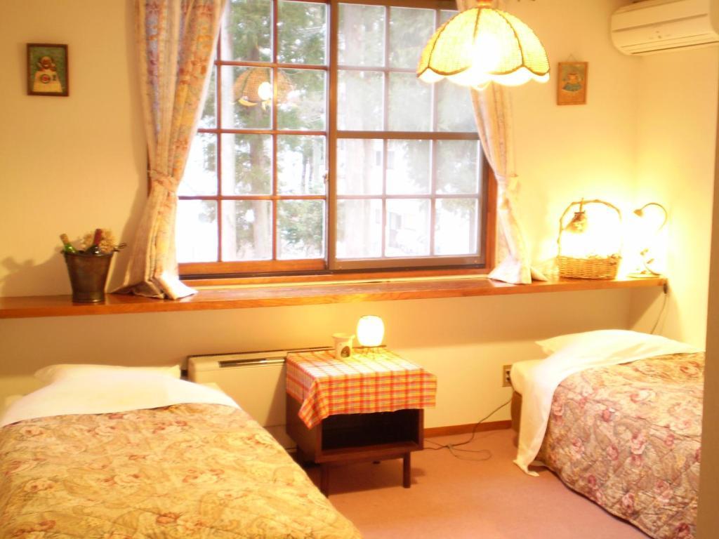 白馬村 ペンション ちゃうちゃう Bed & Breakfast 部屋 写真